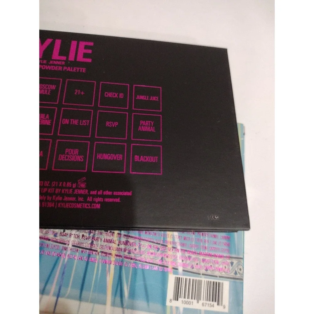 Kylie Jenner Cosmetics Birthday Party Palette Dopamine Festival Feminine Limited